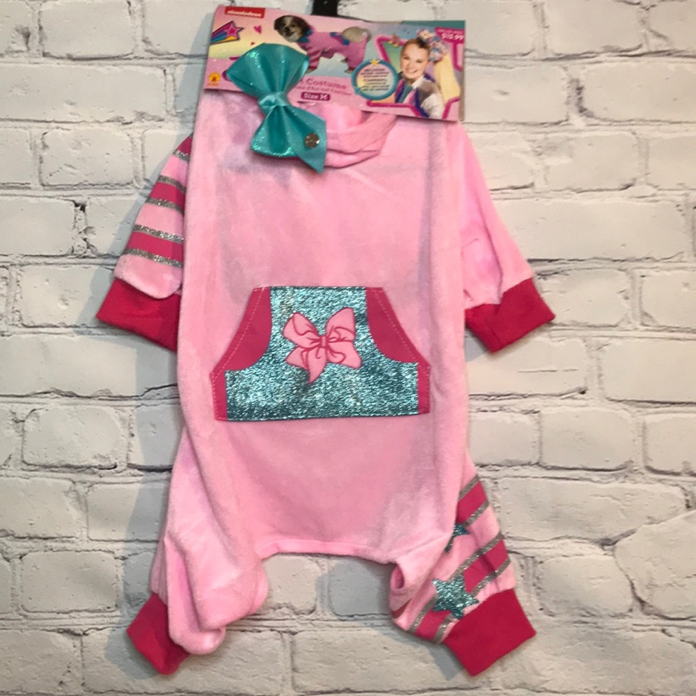 NWT JoJo Siwa Pink Dog Onesies Costumes Pet Outfit - Picture 4 of 15